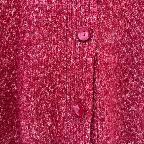 Wonderly Mauve Marled Knit Button Front Cardigan, M - Picture 10 of 11